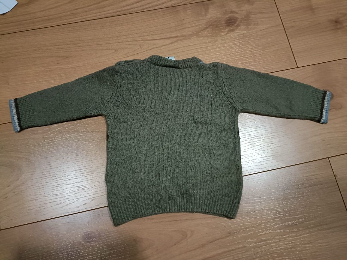 Pullover de lã bebé LFT - 12 meses