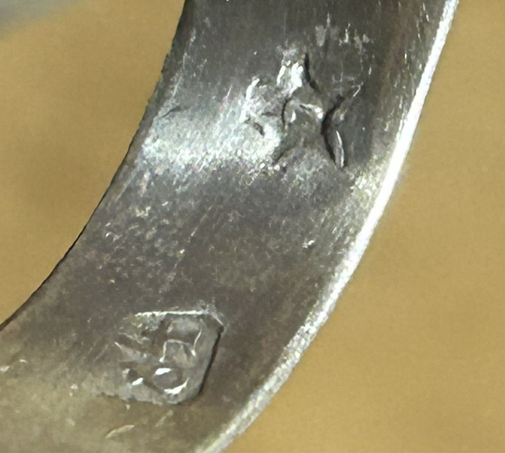 Sygnet pieczętny Herbu Jastrzębiec srebro 84 przełom XVIII - XIX wieku