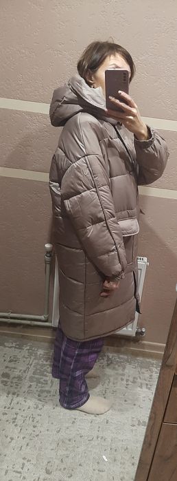 Нова довга курточка куртка фасон оверсайс