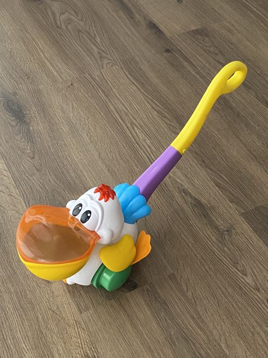 Каталка Kiddieland Пелікан-Витівник озвучена УКРАЇНСЬКОЮ МОВОЮ