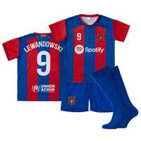 LEWANDOWSKI BARCA 9 Komplet + getry