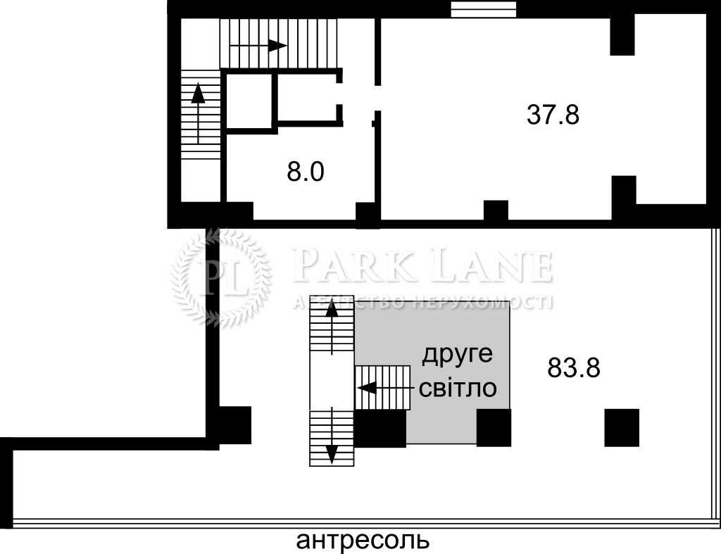 Без %. Суперфасад площа 515 м2. бульвар Лесі Українки 2. Вітрини.