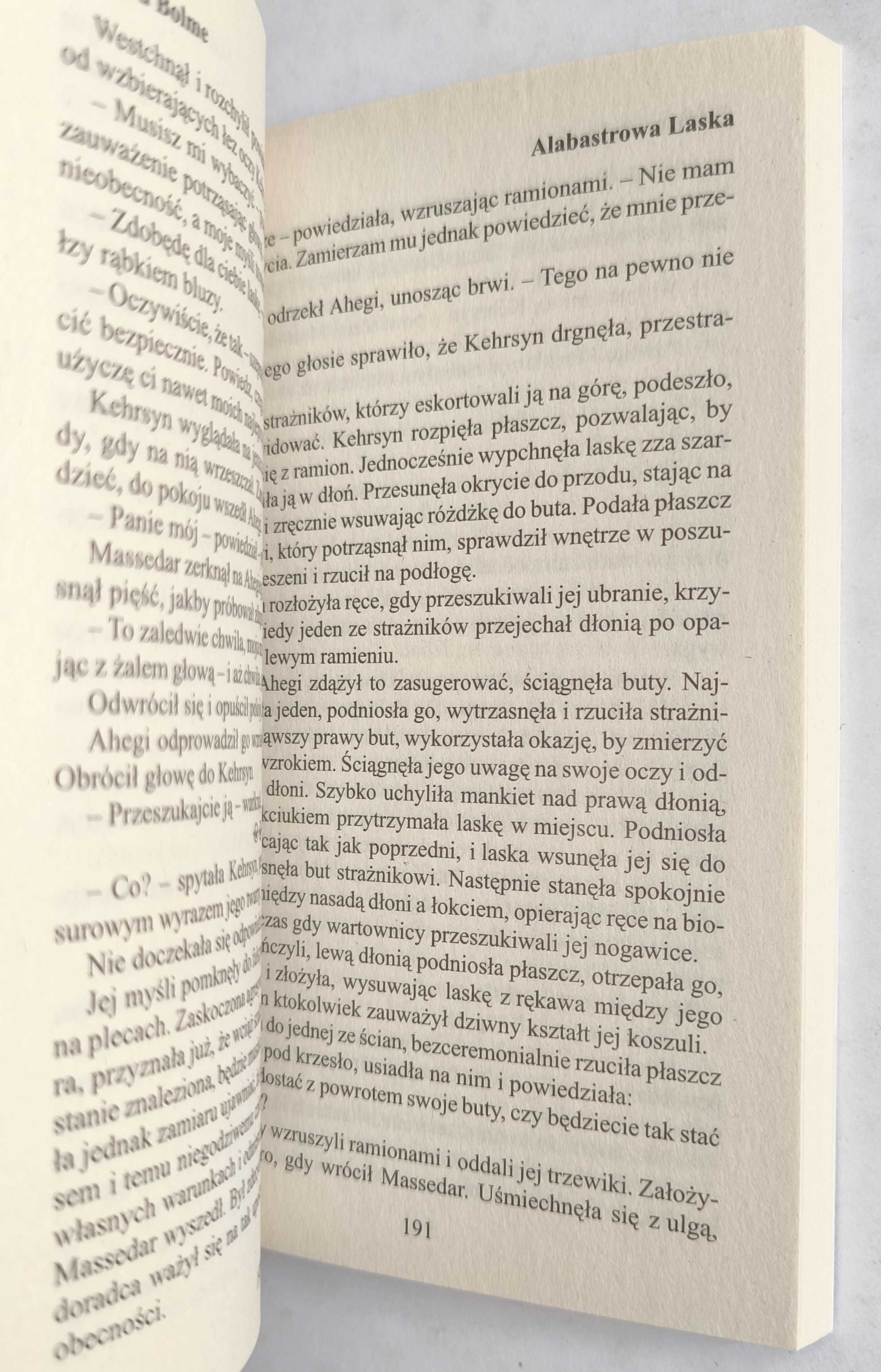 Alabastrowa laska, Edward Bolme, NOWA!