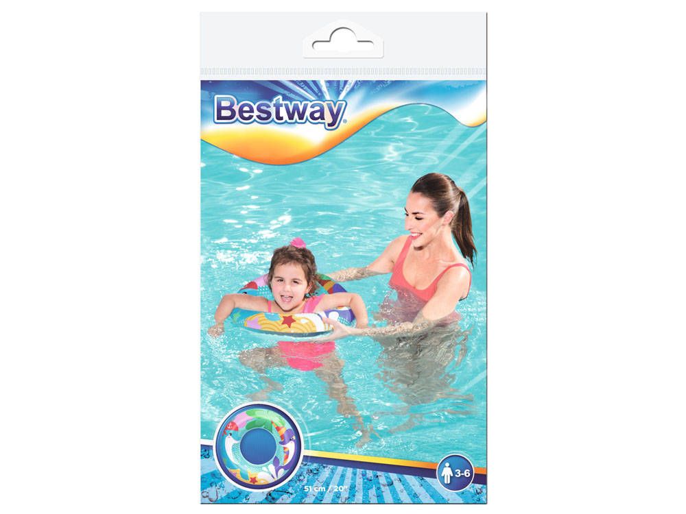 Bestway Koło Dmuchane Do Pływania Delfin 51C 36113