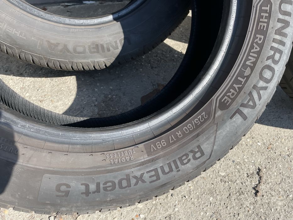 Sprzedam Opony Letnie UNIROYAL Rain Expert 5 225/60 R17 2022 Rok