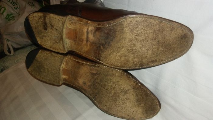 Burberry sztyblety roz. 45,1/2, dł.wkł.30 cm- skóra