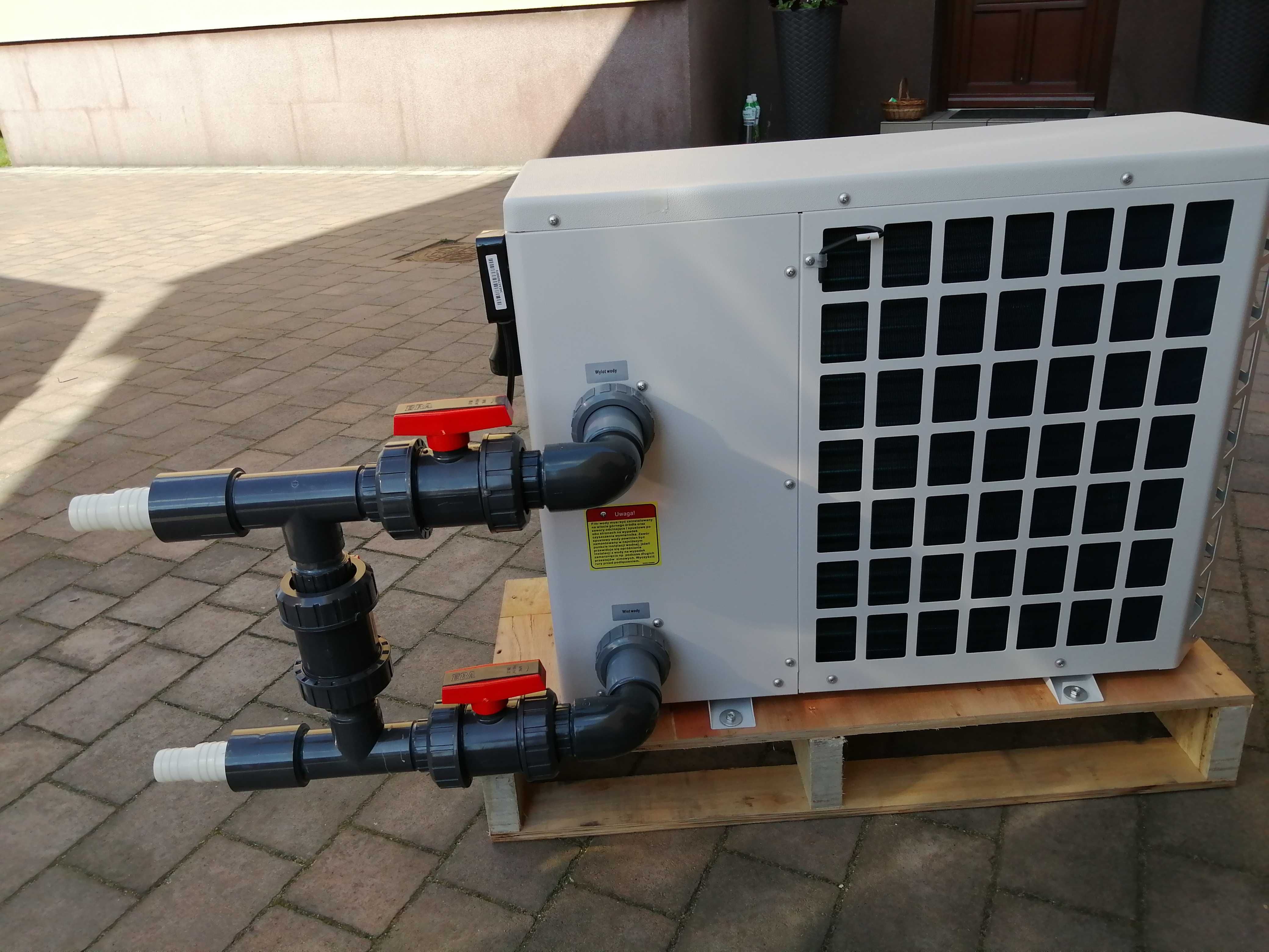 Pompa ciepła do basenu INVERTER PCWBi 11,5kW HEWALEX +by-pass i transp