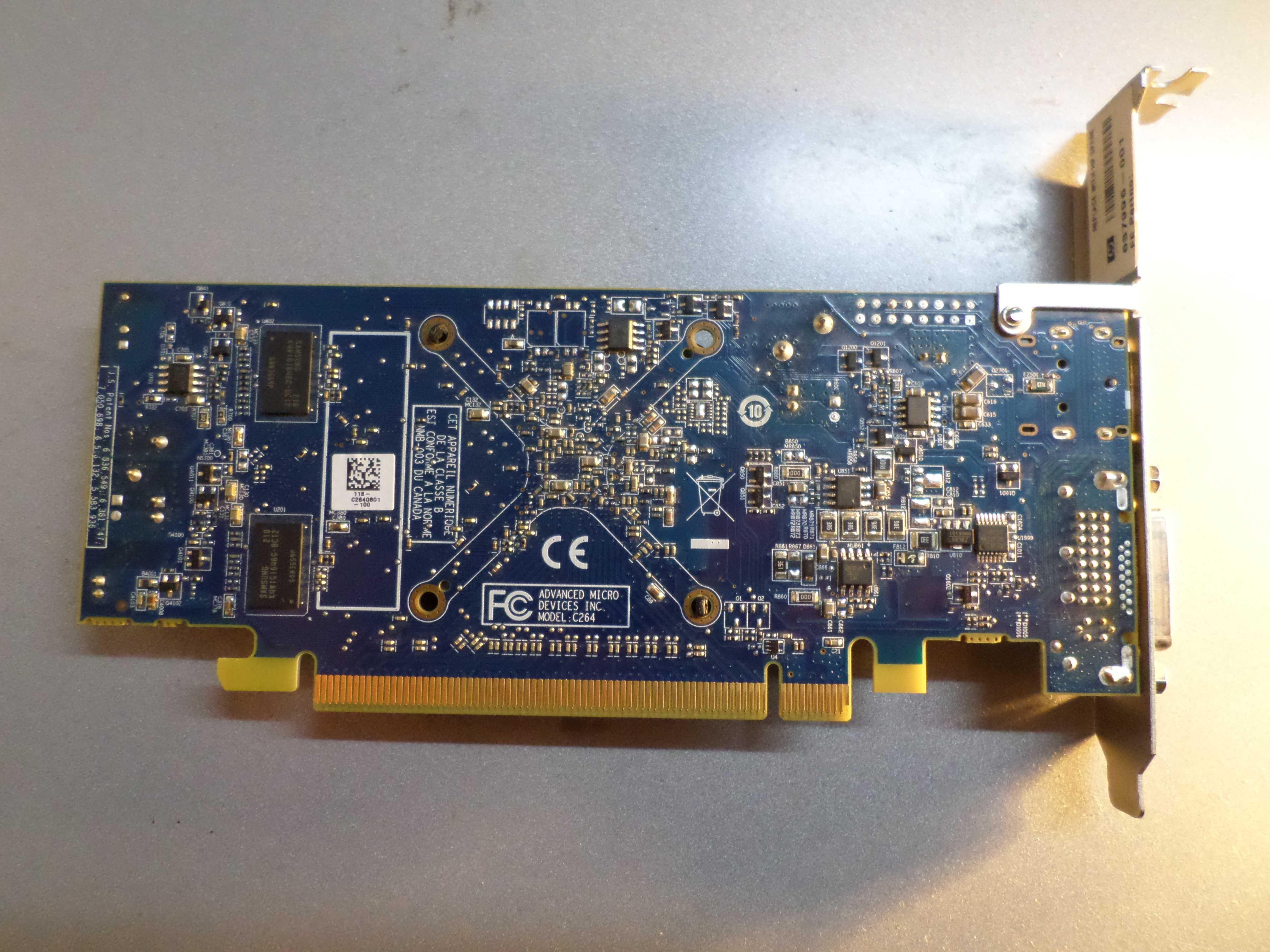 Видеокарта AMD Radeon HD 5450 512Mb  GDDR3  64-bit  dvi DisplayPort