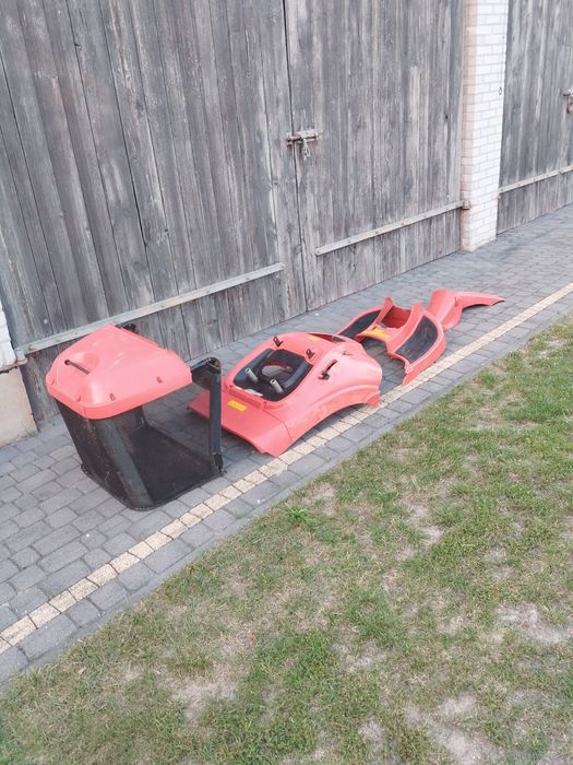 Komplet plastików kosz sabo f72 traktorek kosiarka