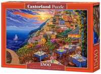 Castorland. Puzzle 1500 " Romantyczny wieczór w Positiano". Kompletne