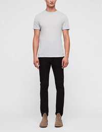 31\32 Черные зауженые джинсы AllSaints Rex Skinny Jeans, Jet Black