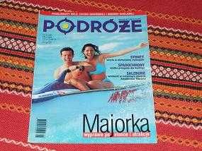 Magazyn turystyczny PODRÓŻE-numery 1-3,5-7 i 9-12 z 2000 roku