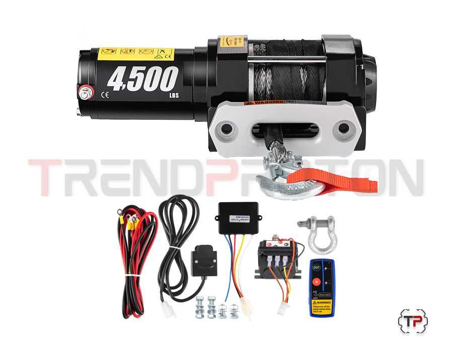 Guinchos Elétricos para 4x4 c/ Controlo Remoto