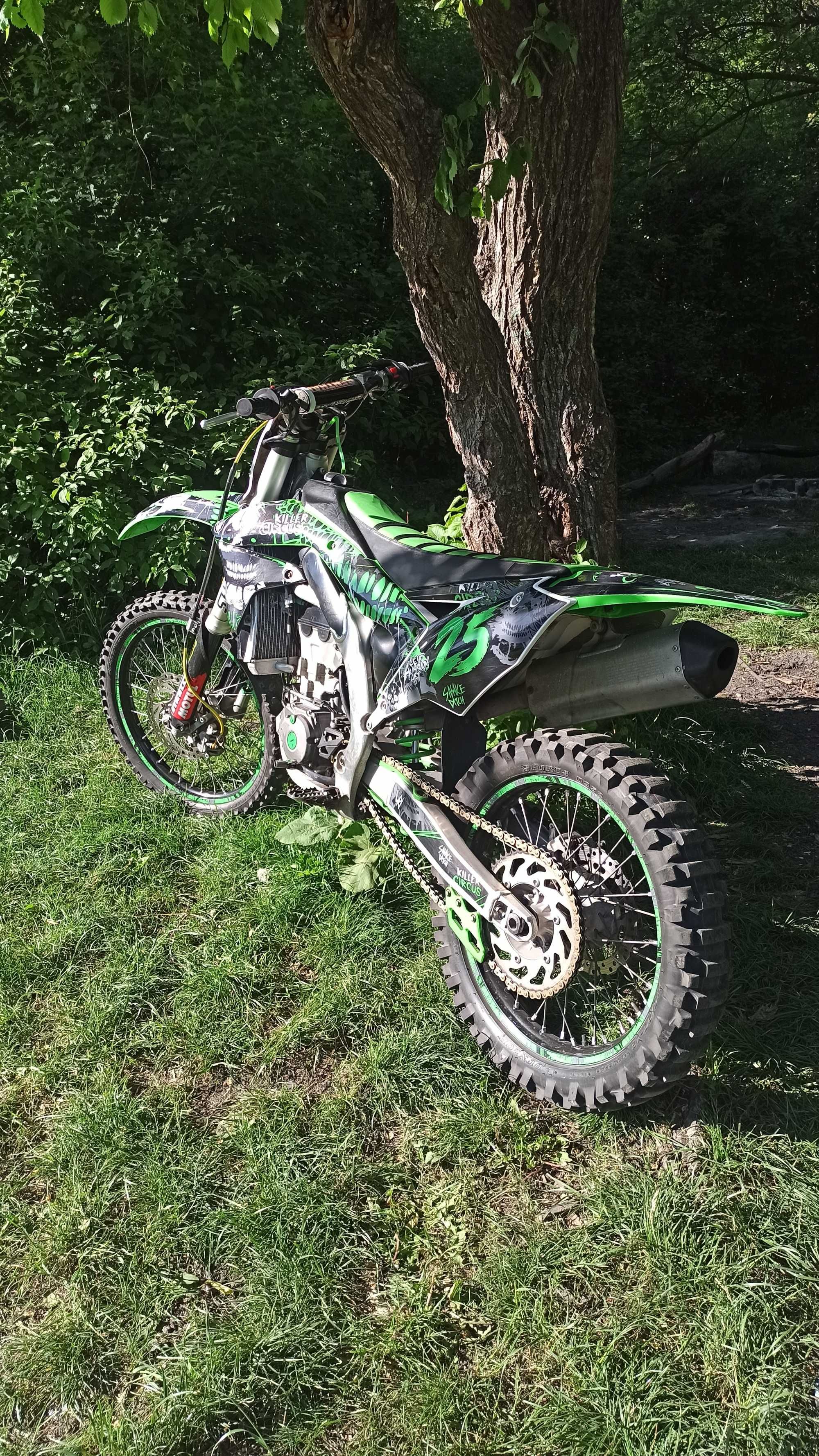 Kawasaki KX450F 2017 кросс эндуро