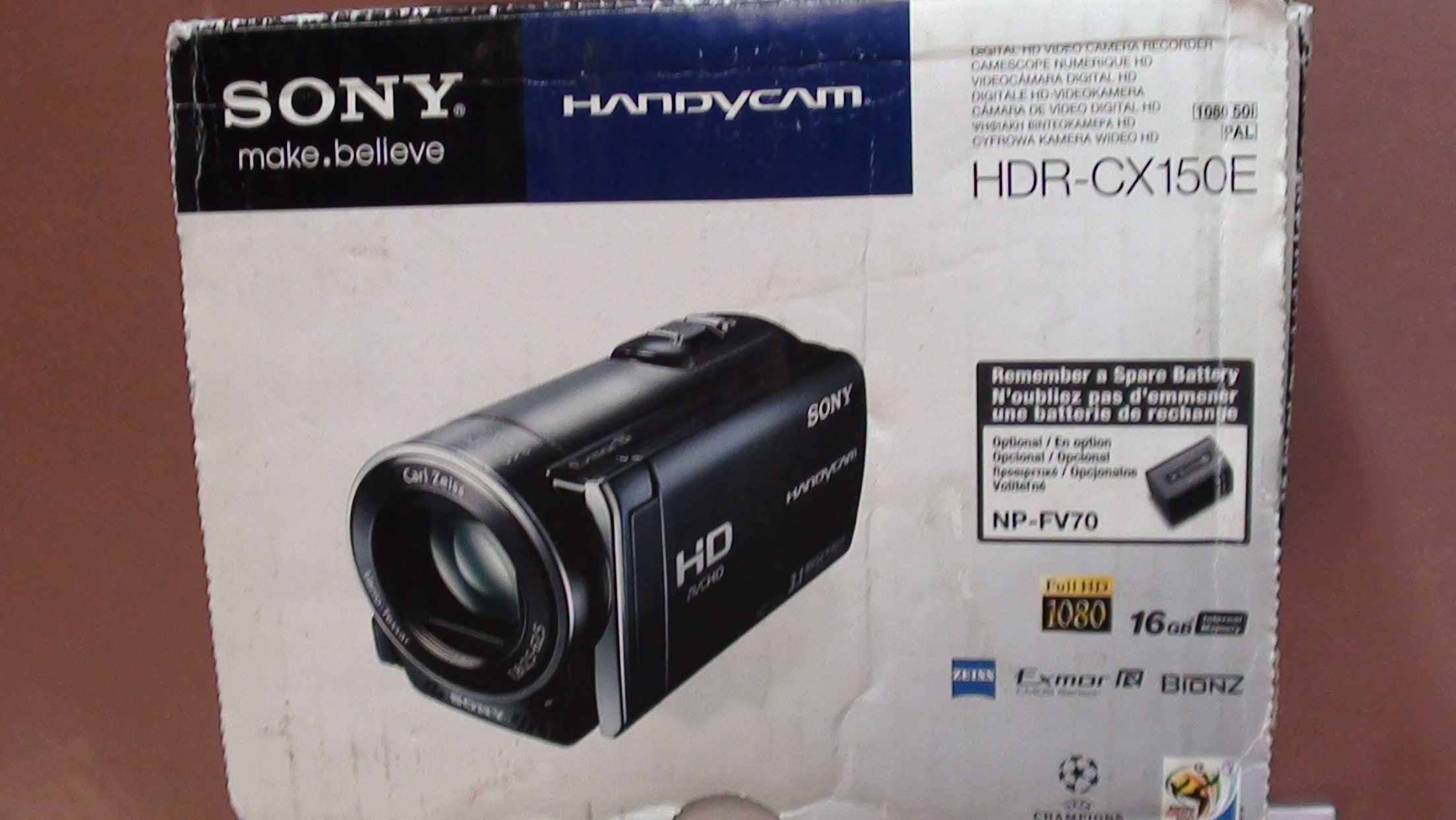Видеокамера  SONY  HDR CX150E