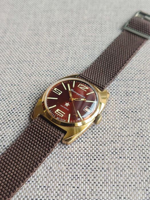 STOP-SEKUNDA wojskowy KOMANDIRSKIJE zegarek mechaniczny KOMANDIR retro
