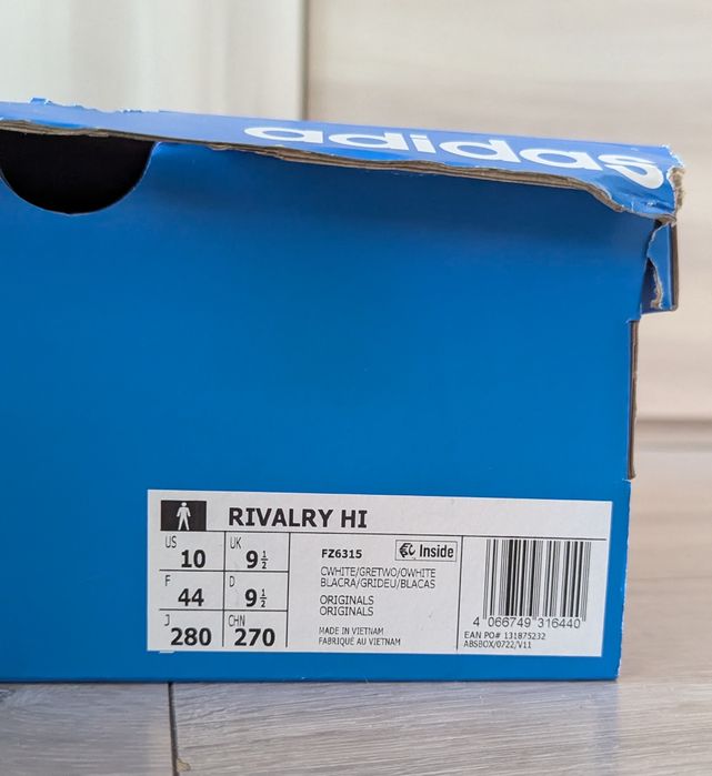Adidas rivalry Hi