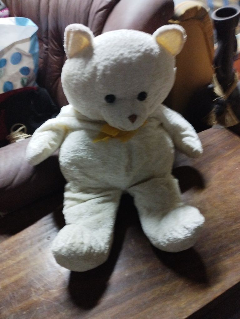 Urso de peluche Branco grande 85cm