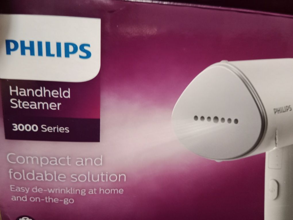 Przenośny parowiec Philips z serii 3000 — 1000 W,