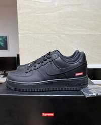 Nike Air Force 1 Low Supreme Black 42