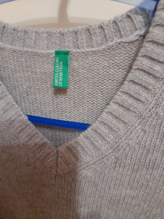 Полувер, джемпер для мальчика benetton +ПОДАРОК+ подарок жилетка