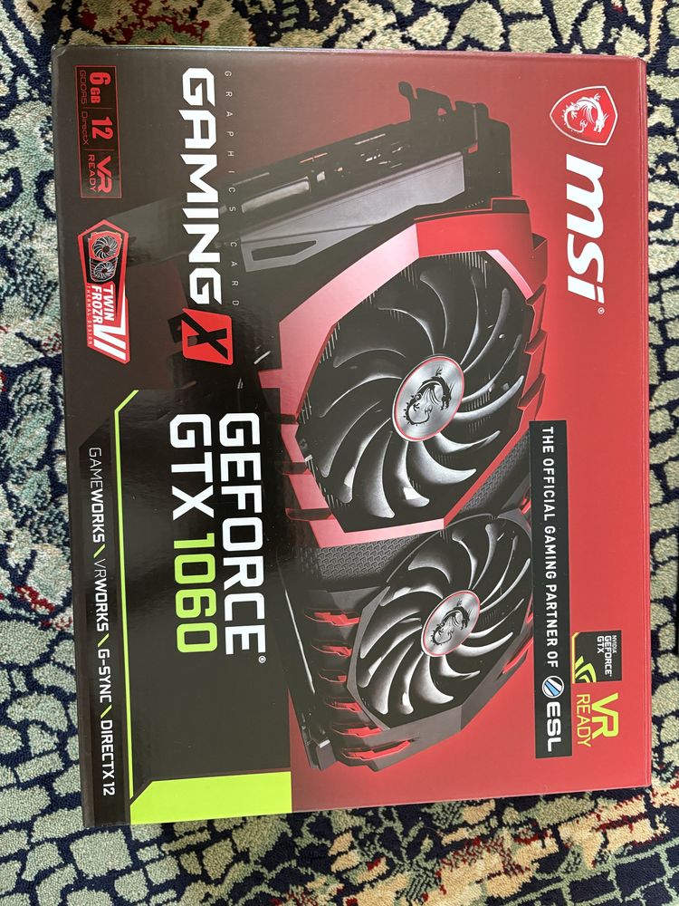 Karta graficzna MSI GTX 1060 6GB GAMING X