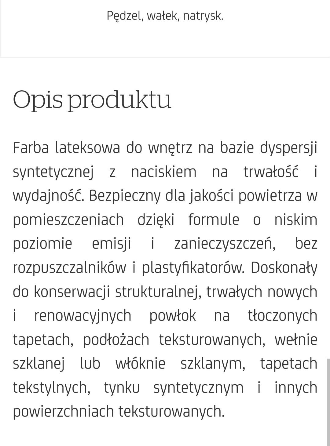 Farba lateksowa 12,5 l. Sigma