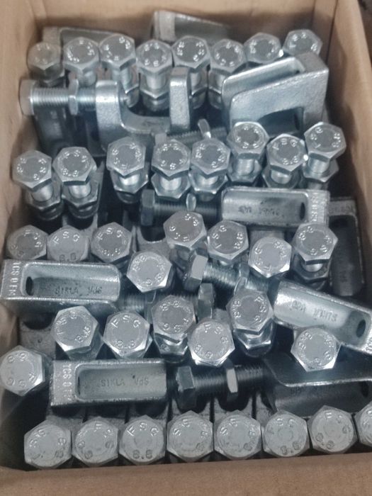 grampo para suspensão de vigas e telhados ("Crocodilos") - novo