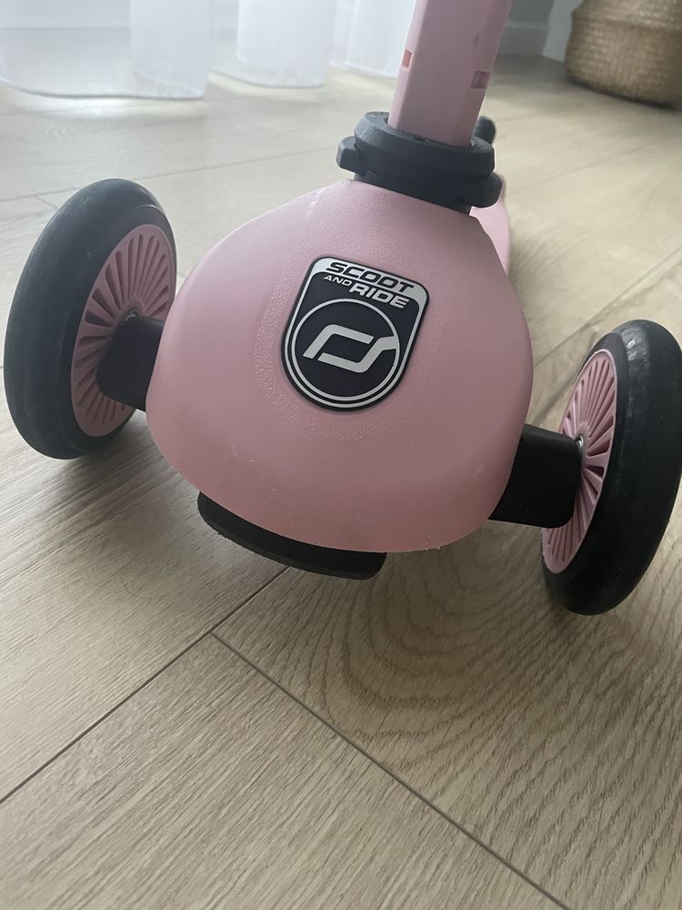Scoot and ride 2w1 różowy
