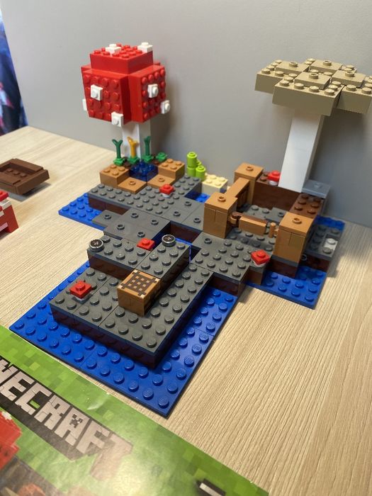 Lego Minecraft 21129 Биом грибів лего майнкрафт