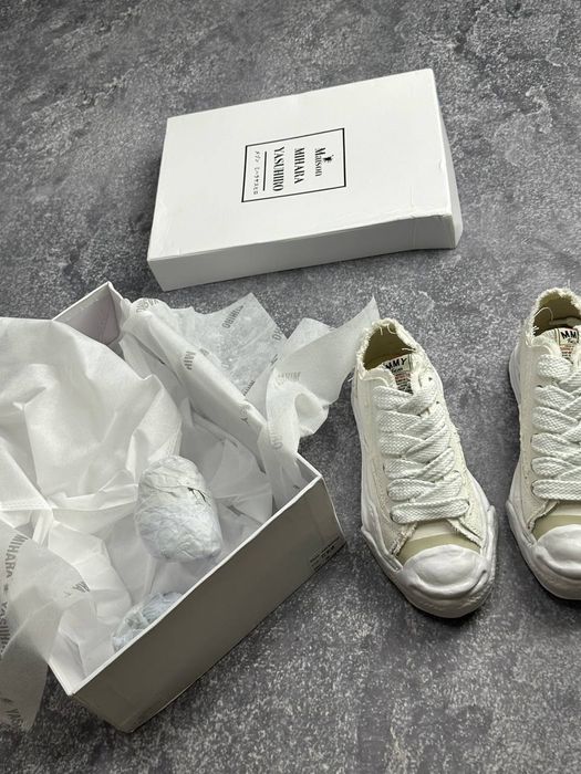 MMY Maison Mihara Yasuhiro 37 38 39 40 41 42 43 44 кежи білі кросовки