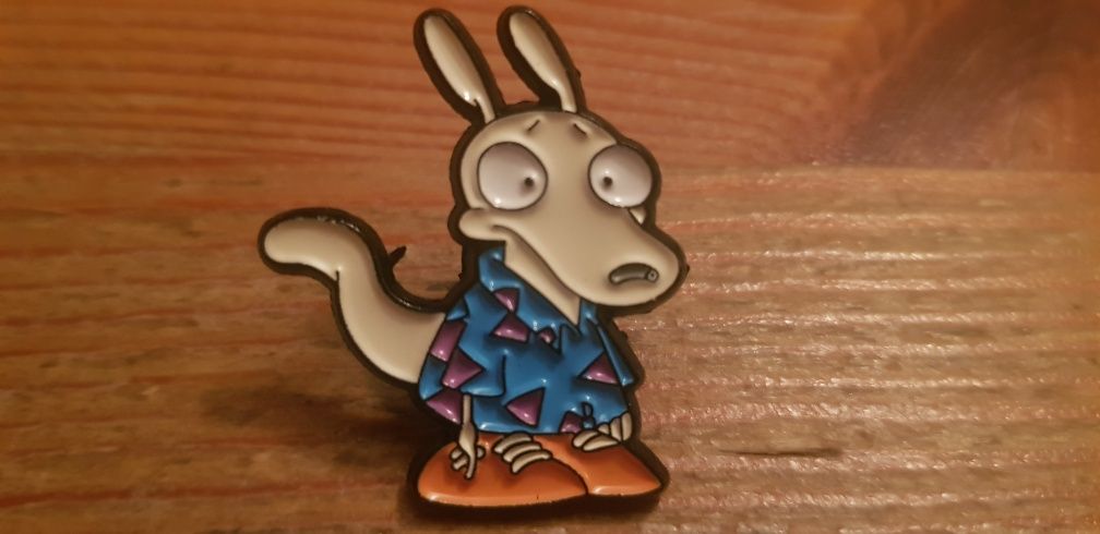 Przypinka pin Rocko i jego świat kangurek Rocko's modern world