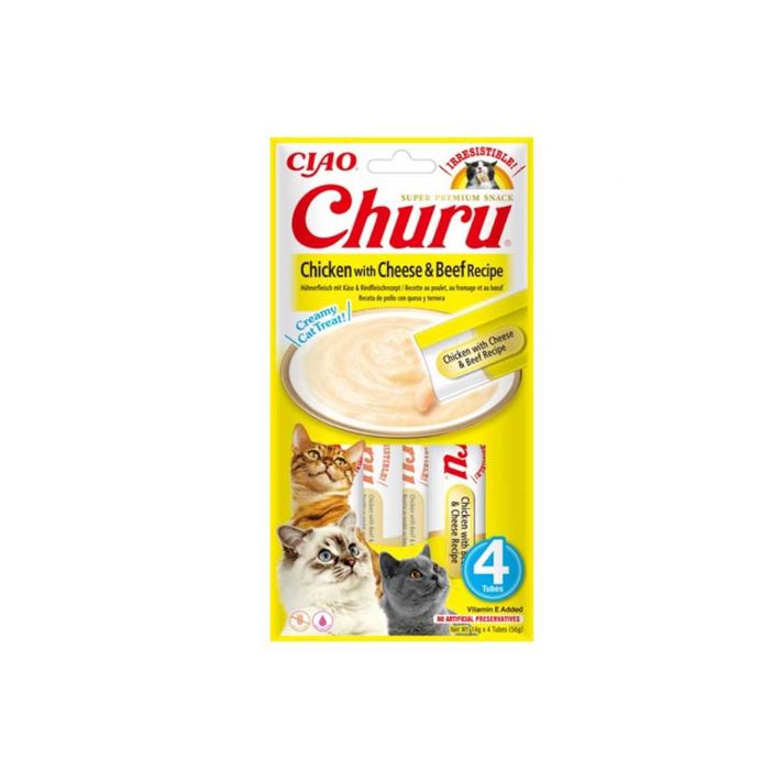 Inaba Churu Purées Mix smaków 6x56g (4x14g) Przysmaki do wylizywania