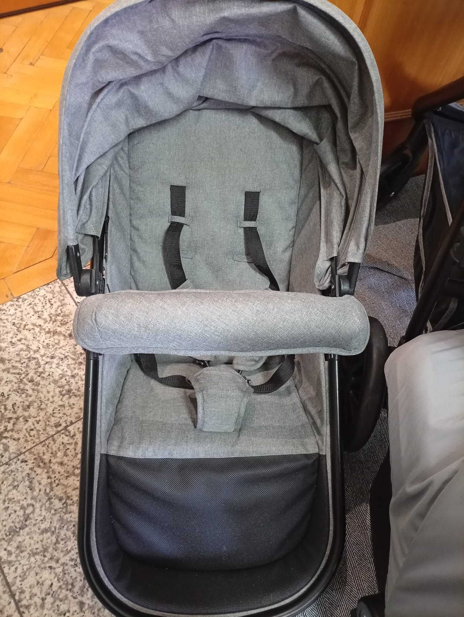 Carrinho de Bebé 3 em 1 – Acompanha todas as fases do seu bebé!