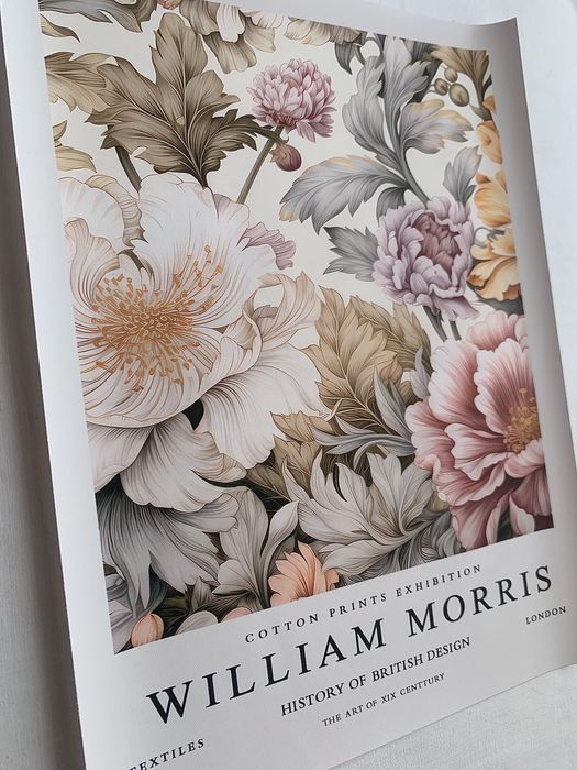 Gobelin na płótnie HD/Obrazek/William Morris/Floral