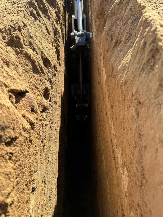 USŁUGI koparką łańcuchową Ditch Witch RT125Q pługoukładacz , wynajem