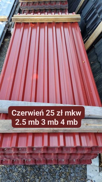 blacha dachowa trapezowa od ręki