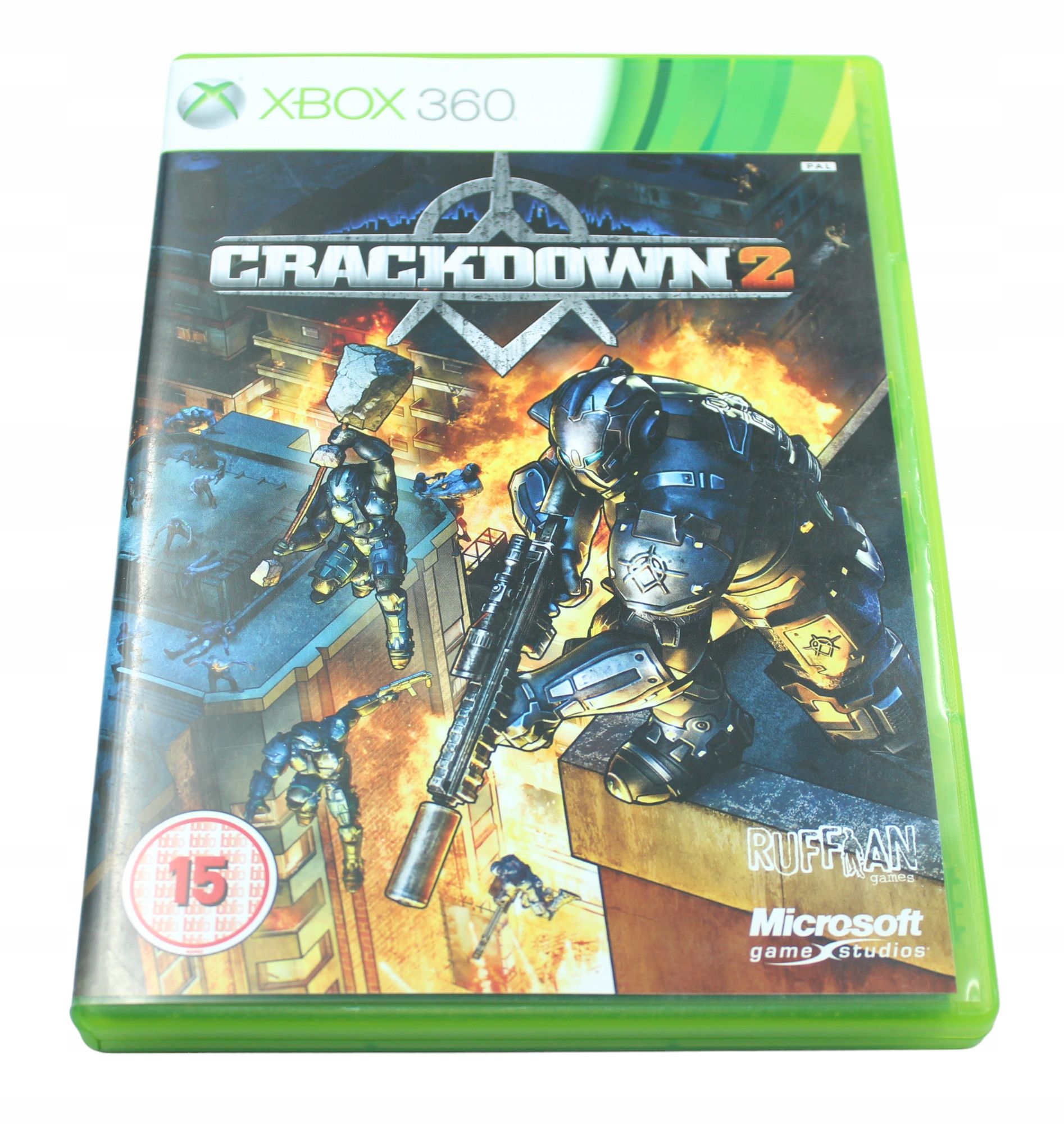 Crackdown 2 Limited Edition Animated Comics Plakat X360 Xbox 360