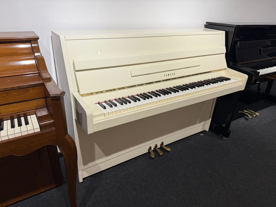 Pianino akustyczne Yamaha biała, fortepian