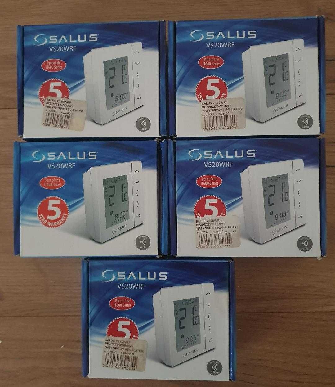 NOWE Regulatory Bezprzewodowe SALUS Controls natynkowe Sterownik x5