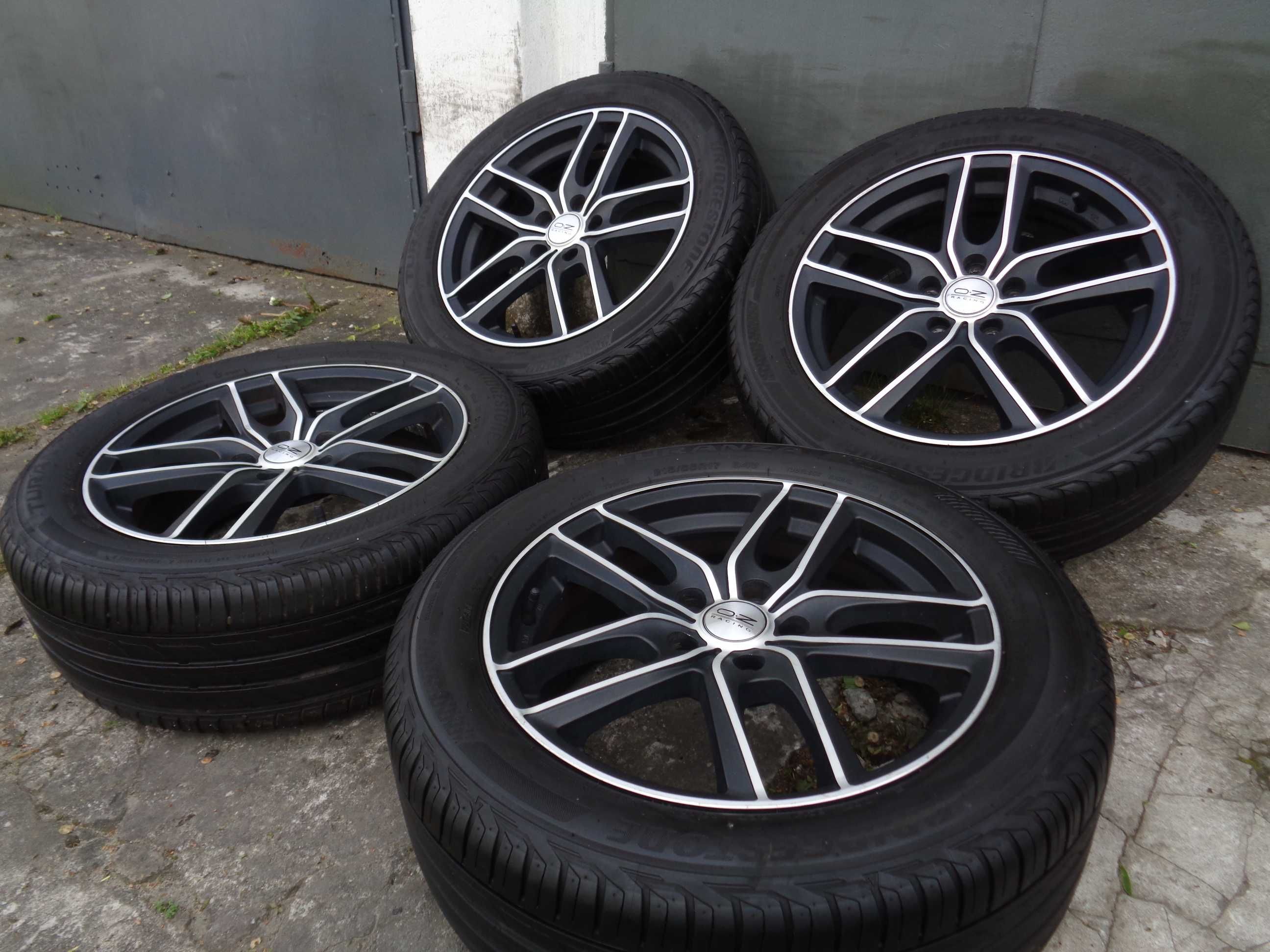 OZ Racing 17 cali 5x112 VW, Audi, Seat, Mercedes + opony 215/55R17