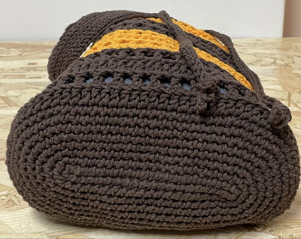 Bolsa em crochet