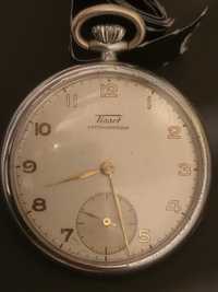 Relógio bolso tissot Antimagnetique antigo a funcionar em bom estado