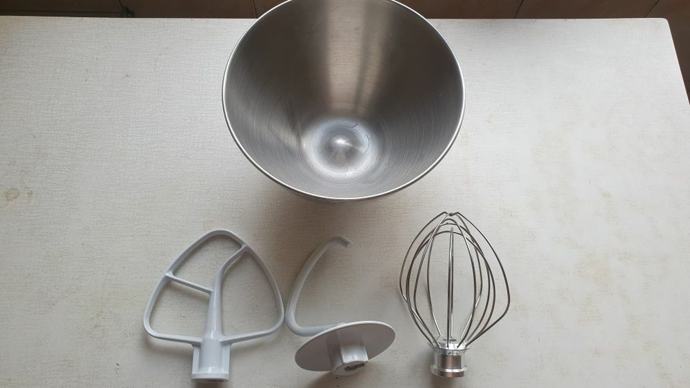 Kitchenaid миска дежа 3QT, венчик
