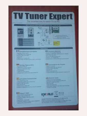 TV Tuner Expert KWORLD VS-TV7134RF
