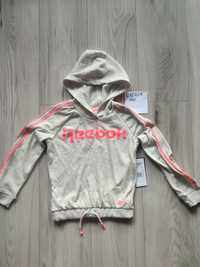 Bluza z kapturem Reebok kangurek z USA 140 10 lat