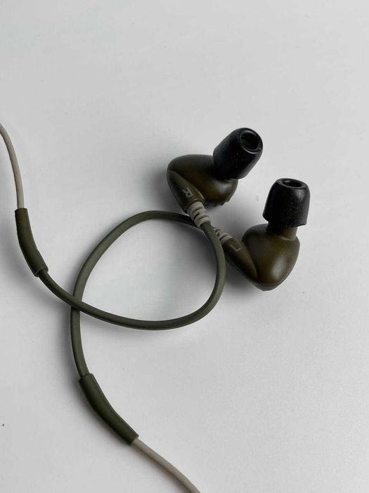 Активні беруші Howard Impact Sport In-Ear під шолом, колір - койот