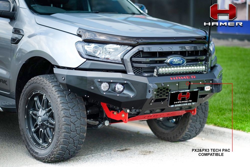 Zderzak przedni stalowy Offroad HAMER King Ford Ranger 16-22