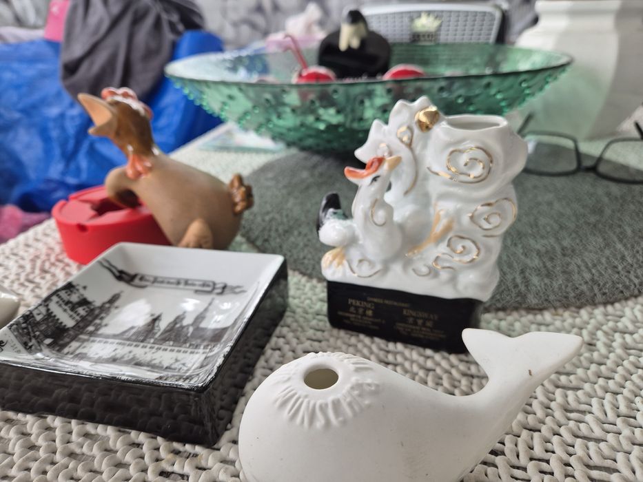 Figurki różne  porcelana i ceramika
