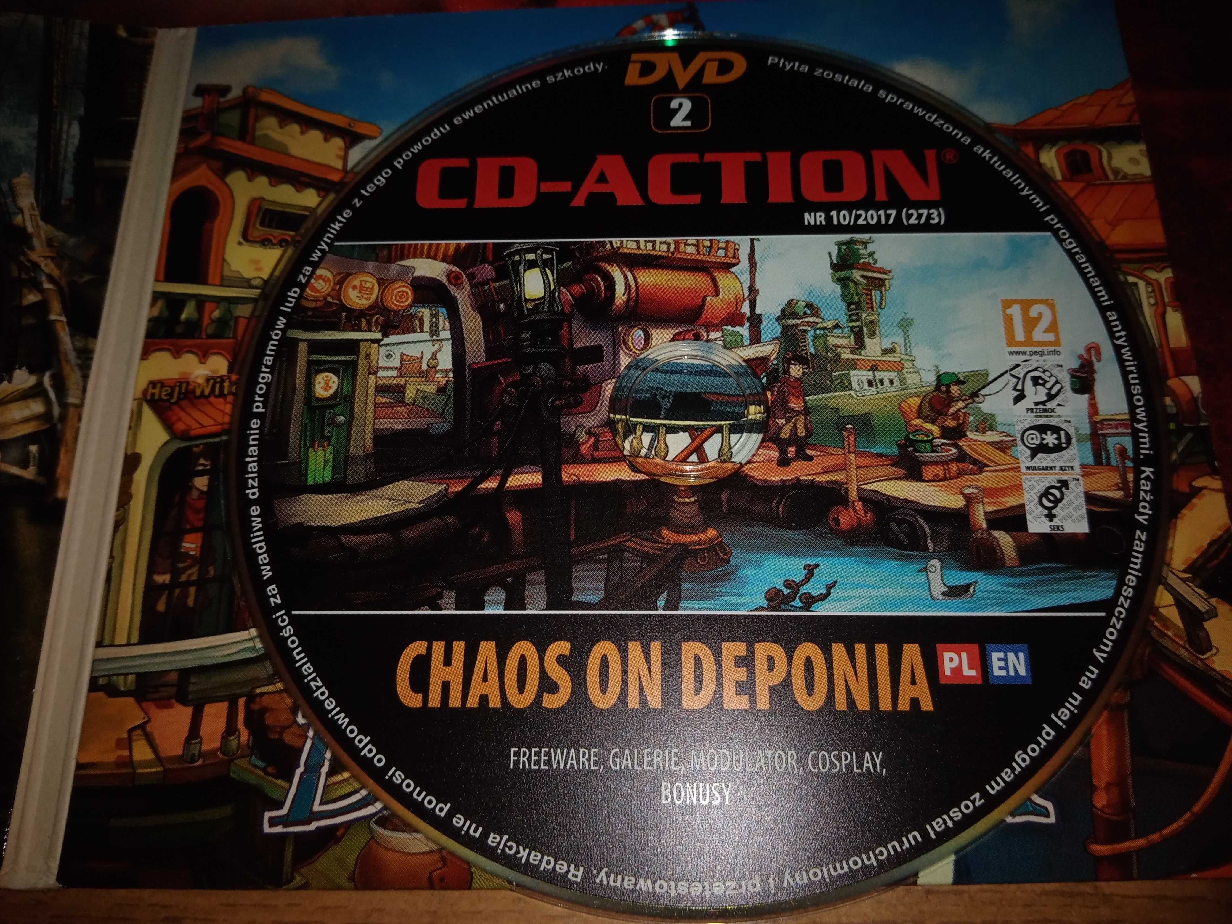 CD-ACTION 10/2017 #273 - Chaos on Deponia - szalona przygoda z humorem